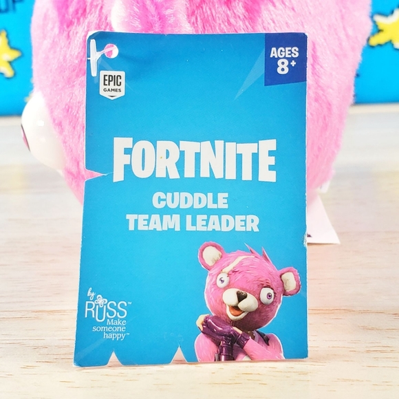 Jazwares Fortnite CUDDLE TEAM LEADER 5" 2019 Collectible Gaming Plush - Picture 10 of 11